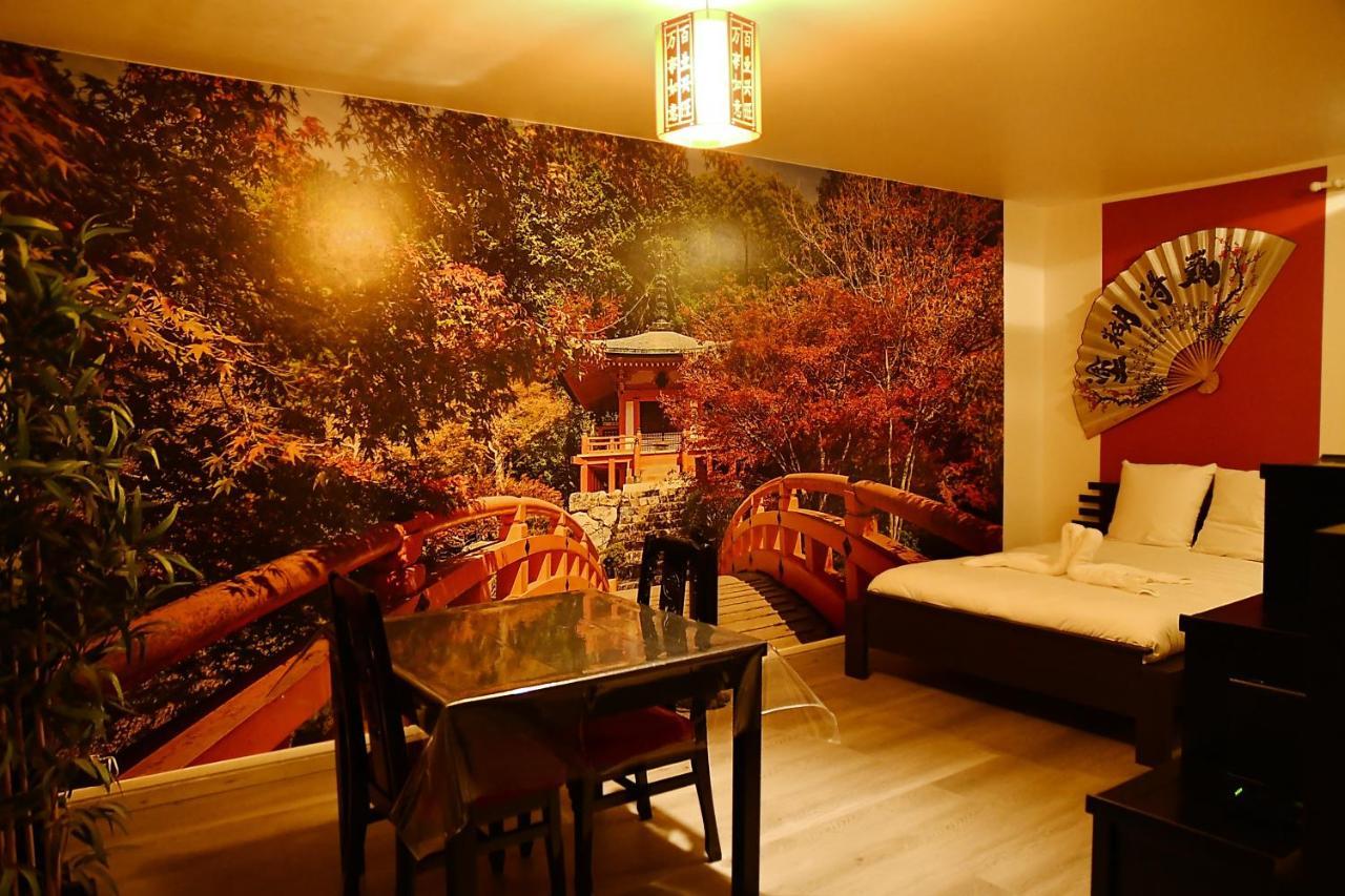 F1 Entier Cosy Style Asiatique Montgeron, Proche Paris Dış mekan fotoğraf